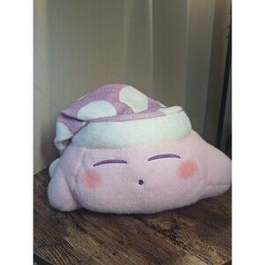 Kirby Wool Sleepy Waddle Dee Plush Round 13.8in